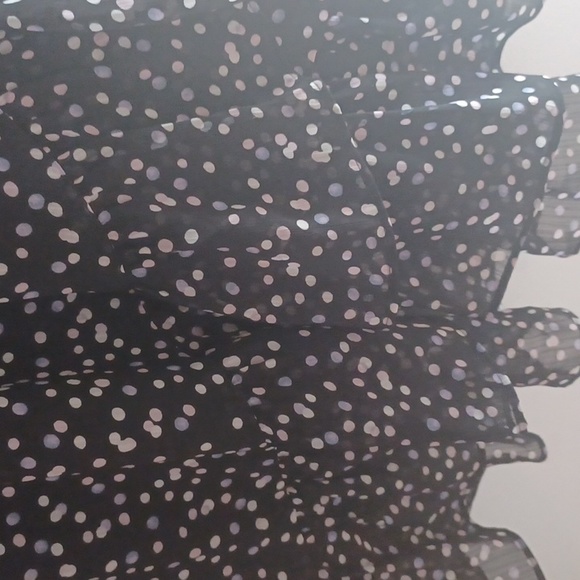 Banana Republic polka dots long sleeve dress size 6 - Picture 6 of 6